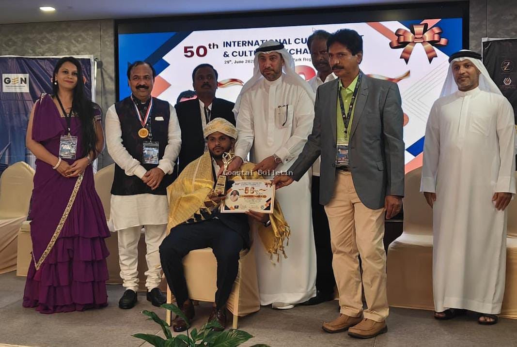ಬಂಟ್ವಾಳ :ತರಕಾರಿ ವಿತರಿಸುವ ಮಹಮ್ಮದ್ ಶರೀಫ್ ರಿಗೆ ದುಬೈಯಲ್ಲಿ ಅಂತಾರಾಷ್ಟ್ರೀಯ ಪ್ರಶಸ್ತಿ.