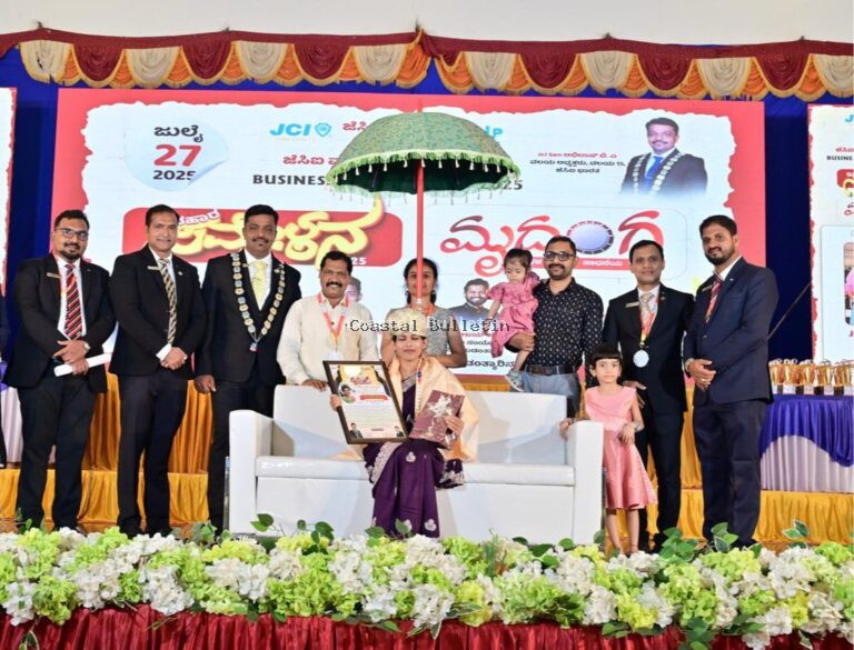 ಜೆಸಿಐ ನಿಂದ ಡಾ. ಅಶ್ವಿನಿ ಬಾಲಕೃಷ್ಣ ಅವರಿಗೆ ಸಾಧನಶ್ರೀ ಪ್ರಶಸ್ತಿ