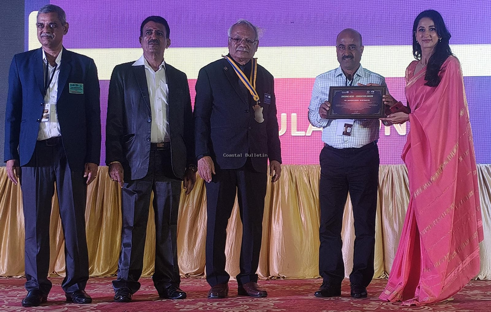 ಮುಂಡಾಜೆಗುತ್ತು ರೊ.ಜ್ಯೋತಿಂದ್ರ ಶೆಟ್ಟಿ ಯವರಿಗೆ "ಅನ್ಸಂಗ್ ಹೀರೋ" ಪ್ರಶಸ್ತಿ.