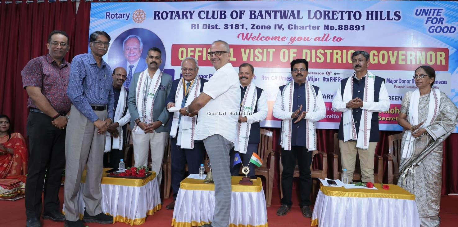 ಲೊರೆಟ್ಟೋ ಹಿಲ್ಸ್&nbsp;&nbsp;ರೋಟರಿ ಕ್ಲಬ್: ರೂ.30 ಲಕ್ಷ ವೆಚ್ಚದಲ್ಲಿ ಸಾಮಾಜಿಕ ಚಟುವಟಿಕೆ, ಜು.5ರಂದು ಪದಗ್ರಹಣ.
