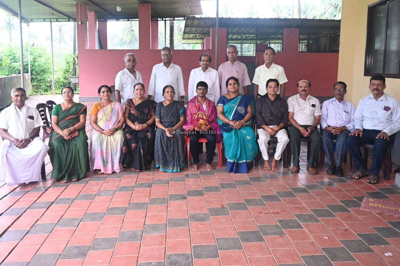 ಬಂಟ್ವಾಳ :ಅಖಿಲ ಭಾರತ ಮಟ್ಟದ ಜೆ ಎಂ ಎಂ ಪರೀಕ್ಷೆಯಲ್ಲಿ ರಾಂಕ್ ವಿಜೇತ ವಿದ್ಯಾರ್ಥಿಗೆ ಅಭಿನಂದನೆ.