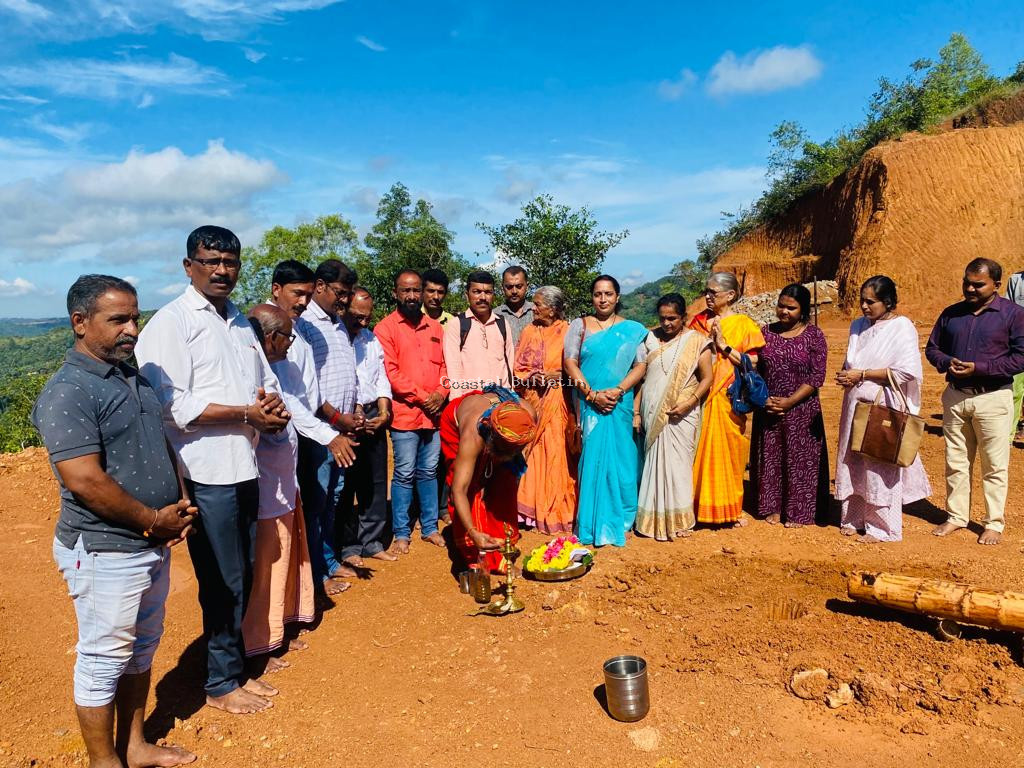 ಗೋವಿನತೋಟ :ಶ್ರೀ ರಾಧ ಸುರಭಿ ಗೋಮಂದಿರದಲ್ಲಿ ಚಪ್ಪರ ಮಹೂರ್ತ ಕಾರ್ಯಕ್ರಮ.