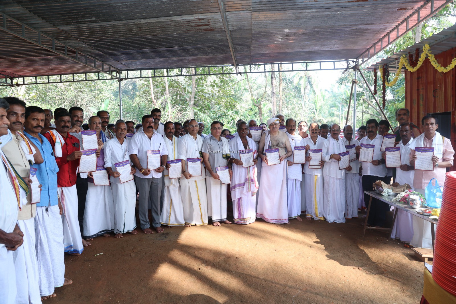 ಕಲ್ಲತಡಮೆ: ಜುಮಾದಿ ಬಂಟ ಮೃೆಸಂದಾಯ ದೃೆವ ಸಾಣಕ್ಕೆ  ಶಿಲಾನ್ಯಾಸ.