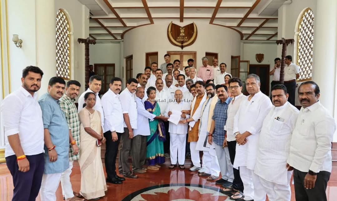 ಸುಹಾಸ್ ಶೆಟ್ಟಿ ಕೊಲೆ ಪ್ರಕರಣ ಎನ್.ಐ.ಎ. ಹಸ್ತಾಂತರಿಸಲು ರಾಜ್ಯಪಾಲರಿಗೆ ಬಿಜೆಪಿ ಮನವಿ.