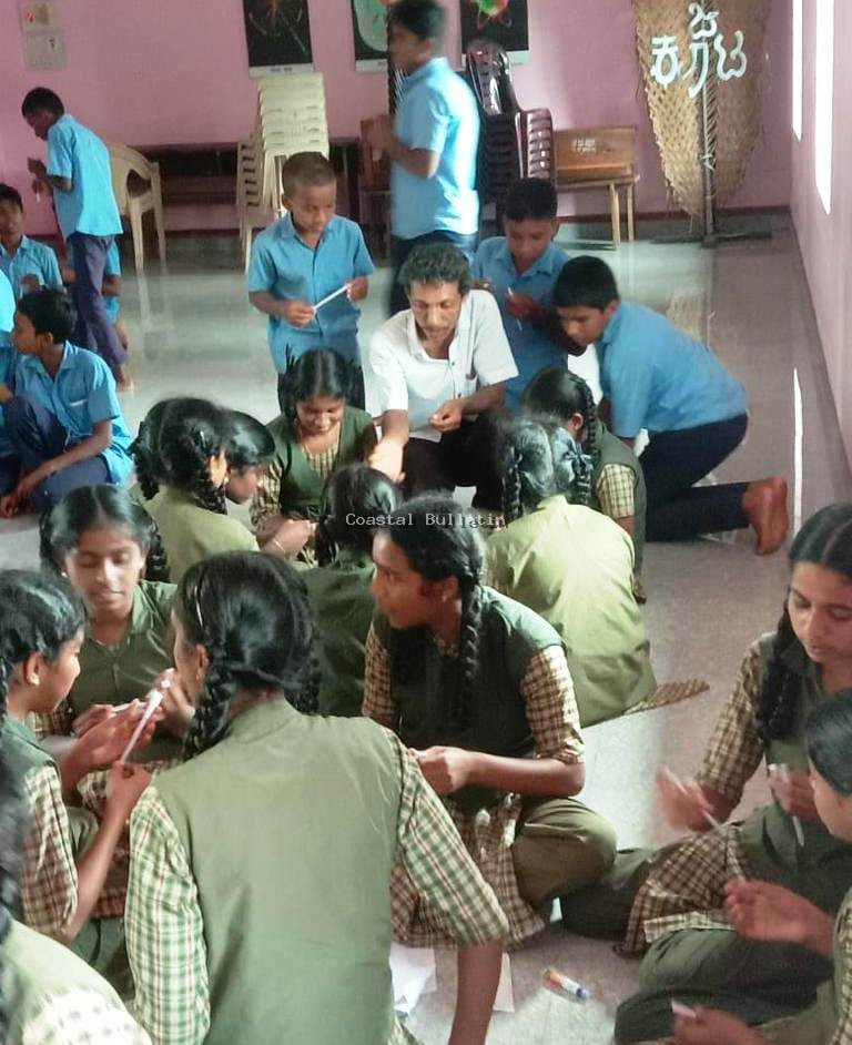 ಸಜಿಪಮೂಡ:'ಪರಿಸರ ಜಾಗೃತಿ ಮತ್ತು ಪರಿಸರ ಸ್ನೇಹಿ ಪೇಪರ್ ಪೆನ್ ತಯಾರಿ' ಕಾರ್ಯಾಗಾರ.