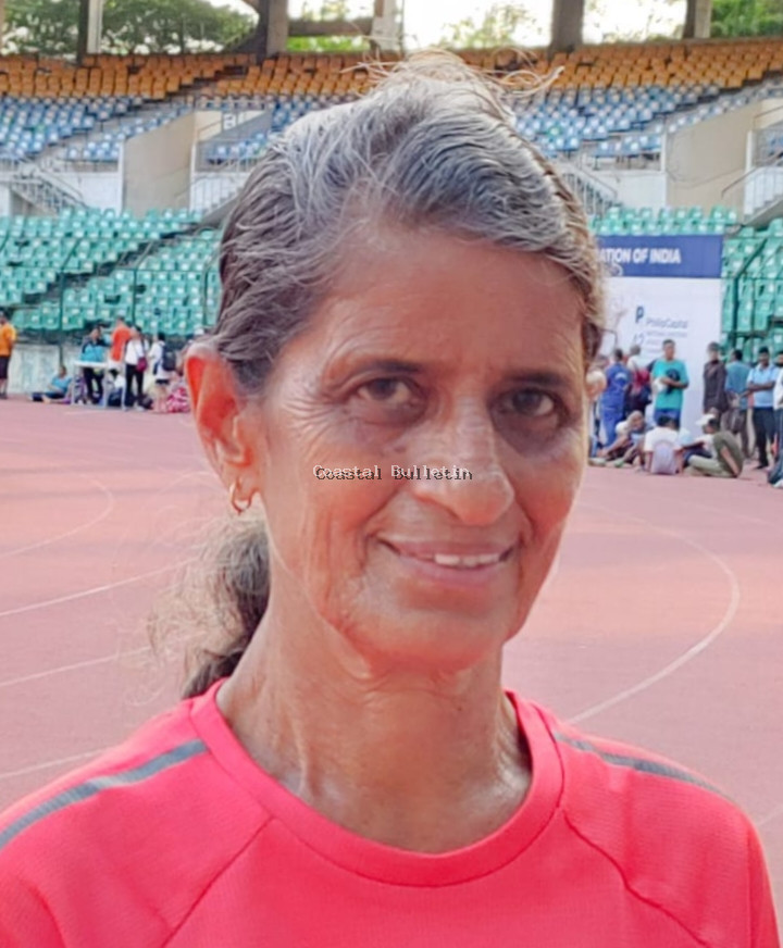 45ನೇ ರಾಷ್ಟ್ರೀಯ ಹಿರಿಯರ ಕ್ರೀಡಾಕೂಟದಲ್ಲಿ  ಬಂಟ್ವಾಳದ ಗ್ಲಾಡಿಸ್ ಪಾಯ್ಸ್ ಗೆ ಹಲವು ಪದಕ.