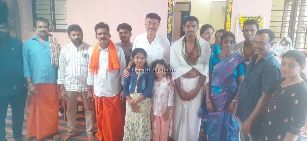 ಕಲ್ಮಂಜ: ವಿವಿಧ ಸಂಘಟನೆಗಳ ಮೂಲಕ ನಿರ್ಮಾಣವಾದ ಕುಂಭ ಕುಟೀರ ಹಸ್ತಾಂತರ.