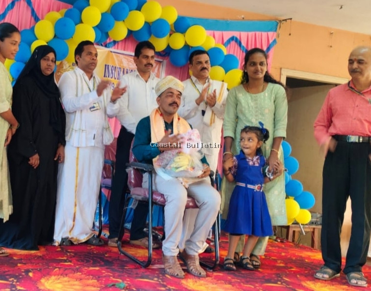 ಬಿ ಸಿ ರೋಡ್ :ಗುರುವಂದನಾ ಪ್ರಯುಕ್ತ ವಿಮಾ ಸಲಹೆಗಾರ ನವೀನ್ ಕೊಡ್ಮಾಣ್ ರಿಗೆ ಸನ್ಮಾನ.