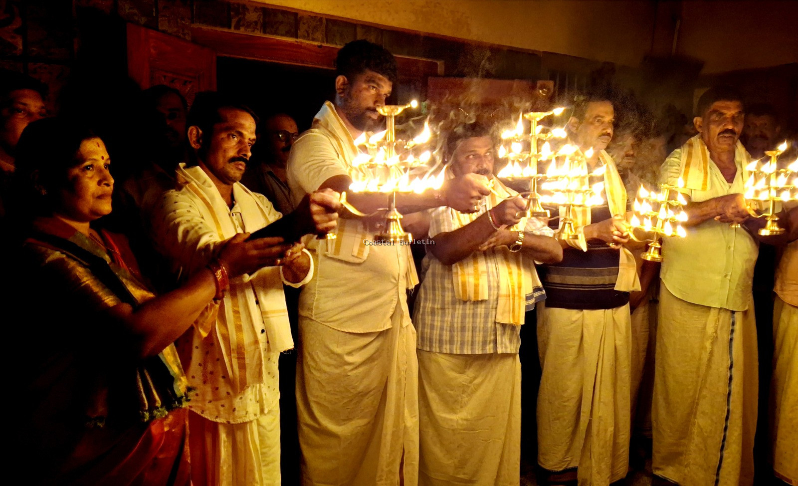 ಮಾರ್ನಬೈಲು: ಅಯ್ಯಪ್ಪ  ಸ್ವಾಮಿ ಮಂದಿರದಲ್ಲಿ ಸಂಕಲ್ಪ ಸಿದ್ಧಿಗಾಗಿ 16ನೇ ಪಂಚಾರತಿ ಸೇವೆ.