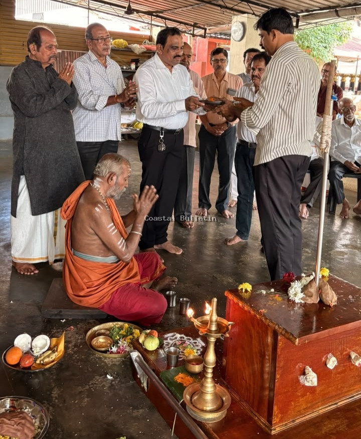 ಅತ್ತಾವರ :ಶ್ರೀ ಗೋಪಿನಾಥ ಕ್ಷೇತ್ರದಲ್ಲಿ ಗಣೇಶ ದೇವರ ವಿಗ್ರಹದ ಮುಹೂರ್ತ ಕಾರ್ಯಕ್ರಮ.&nbsp;&nbsp;