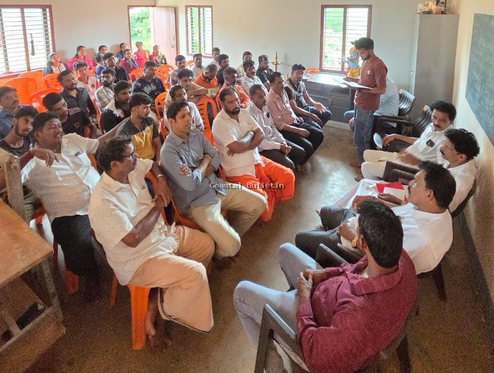 ಕೊಡ್ಮಾಣ್:ಮೊಸರು ಕುಡಿಕೆ ಉತ್ಸವದ ಸಮಾಲೋಚನಾ ಸಭೆ, ಪದಾಧಿಕಾರಿಗಳ ಆಯ್ಕೆ.