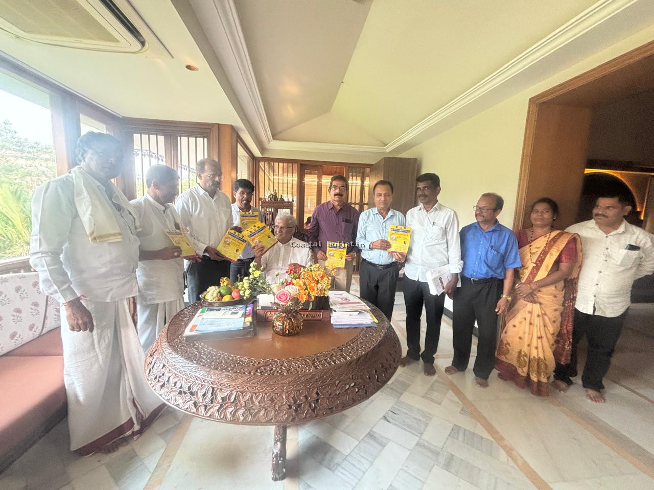 ದ ಕ ಜಿಲ್ಲಾ 28ನೇ ಕನ್ನಡ ಸಾಹಿತ್ಯ ಸಮ್ಮೇಳನದ ಆಮಂತ್ರಣ ಪತ್ರಿಕೆ ಬಿಡುಗಡೆ.