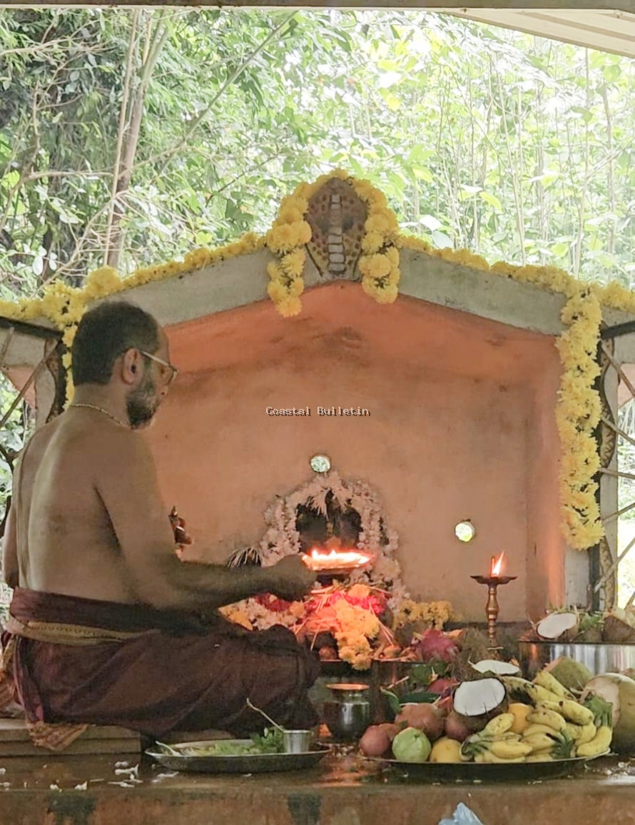 ಕಡಪಿಕರಿಯ ಕುಟುಂಬದ ನಾಗರ ಪಂಚಮಿ ಆಚರಣೆ.
