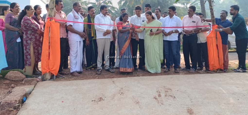 ಸೋಮೇಶ್ವರ ಪುರಸಭಾ ವ್ಯಾಪ್ತಿಯ ಮಾಡ್ಯಾರ್  ಕಾಂಕ್ರೀಟ್ ರಸ್ತೆ ಉದ್ಘಾಟನೆ.