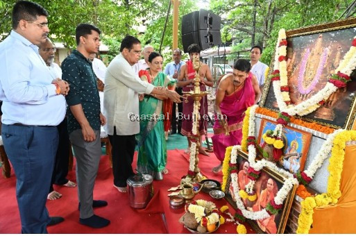 ಬೆಂಜನಪದವು:ಡಾ| ಪಿ.ದಯಾನಂದ ಪೈ- ಪಿ.ಸತೀಶ್ ಪೈ ಆಡಿಟೋರಿಯಂಗೆ ಭೂಮಿ ಪೂಜೆ ಕಾರ್ಯಕ್ರಮ.  ಕೆನರಾ ವಿದ್ಯಾಸಂಸ್ಥೆಗಳು ಸಾವಿರಾರು ಯುವ ಸಂಪತ್ತನ್ನು ಸಮಾಜಕ್ಕೆ ನೀಡಿದೆ: ಡಾ| ಪಿ.ದಯಾನಂದ ಪೈ.