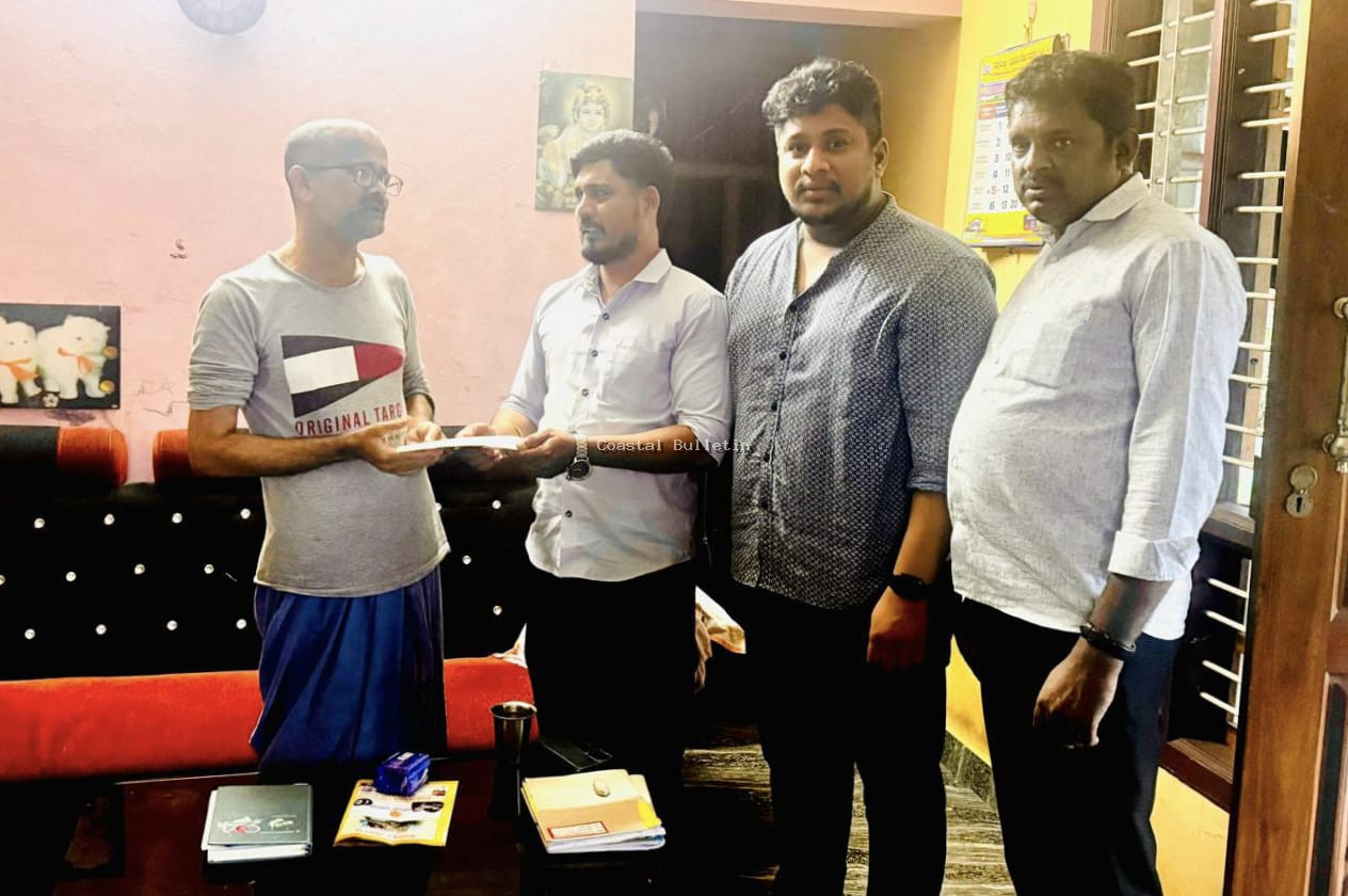 ಅನಾರೋಗ್ಯದಲ್ಲಿರುವ ಹಿರಿಯ ಪತ್ರಕರ್ತ ಗೋಪಾಲ ಅಂಚನ್ ಅವರಿಗೆ ವಿವಿಧ ಸಂಘಟನೆಗಳಿಂದ ಆರ್ಥಿಕ ಸಹಾಯಹಸ್ತ.