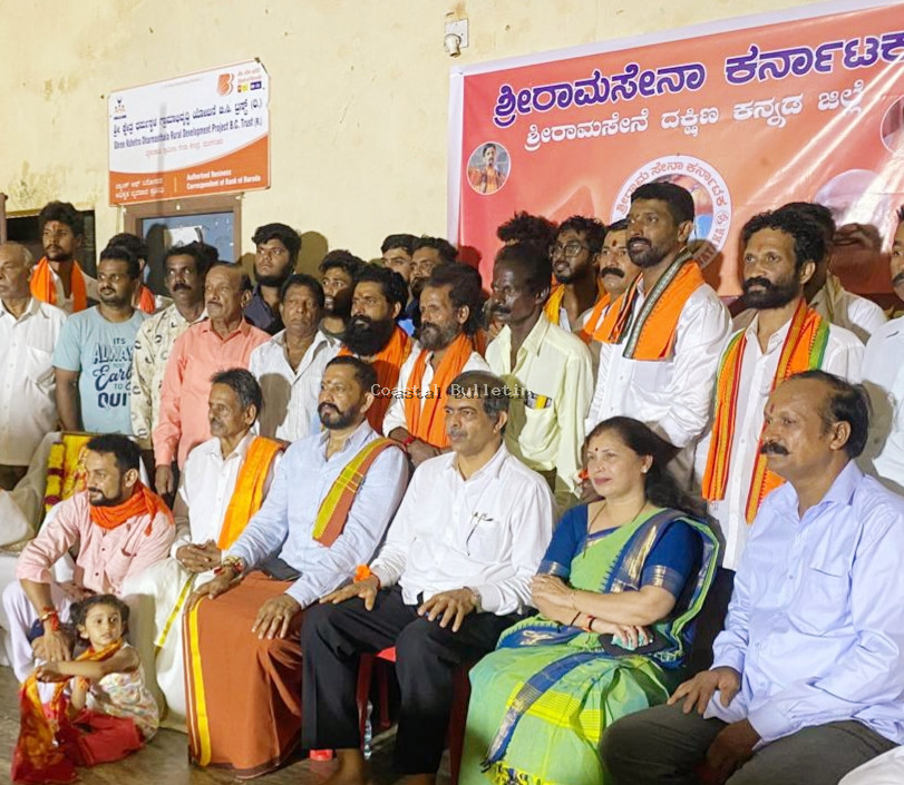 ಹೊನ್ನಕಟ್ಟೆ: ಶ್ರೀರಾಮಸೇನ ಆಶ್ರಯದಲ್ಲಿ  ರಕ್ಷಾಬಂಧನ ಕಾರ್ಯಕ್ರಮ.