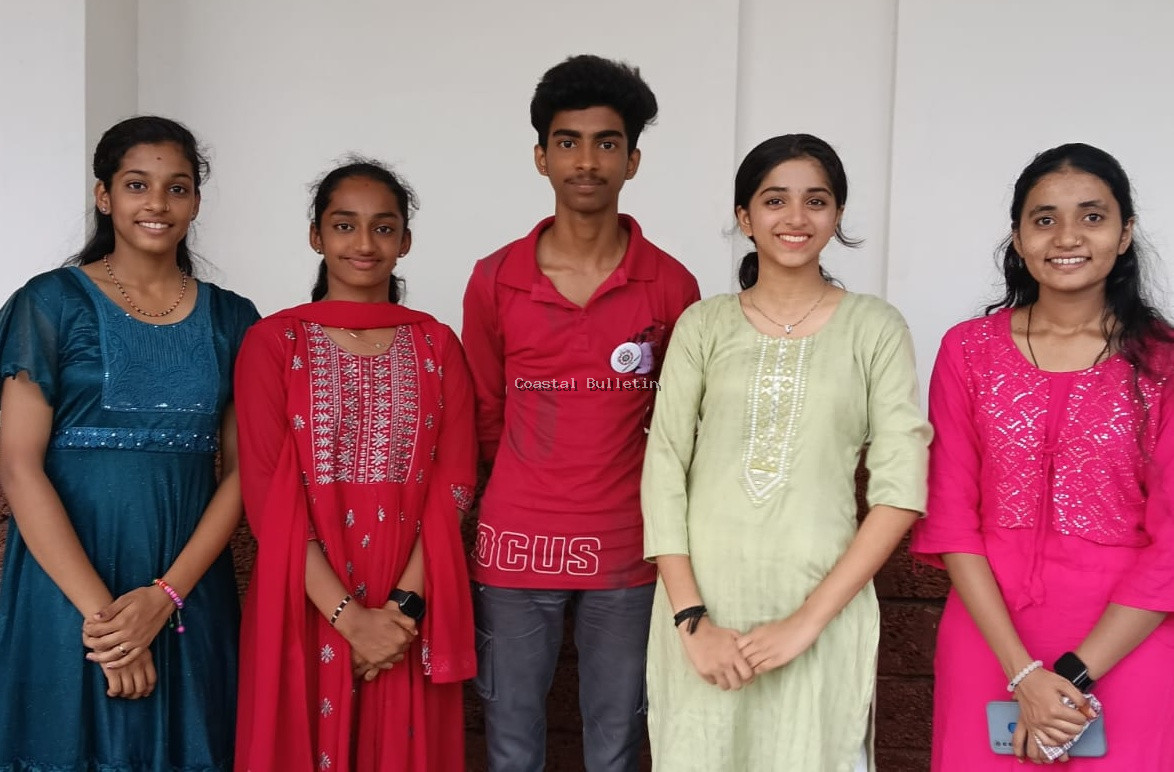 ದಕ್ಷಿಣ ಕನ್ನಡದ 5 ಮಕ್ಕಳು ರಾಷ್ಟ್ರ ಮಟ್ಟದ  ಮಕ್ಕಳೊತ್ಸವಕ್ಕೆ ಆಯ್ಕೆ.