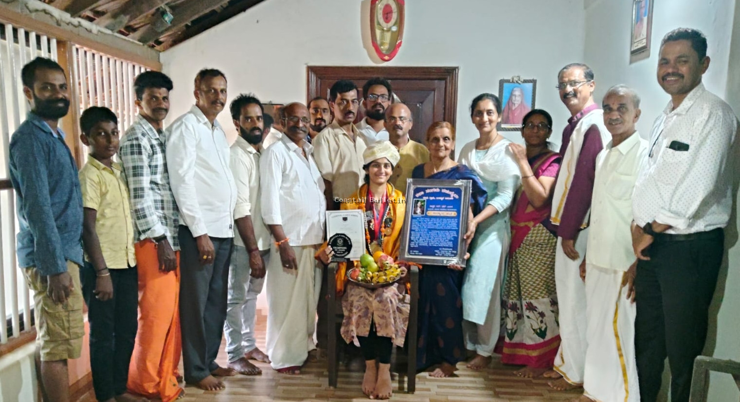 ನಡುಬೈಲು :ದೆಹಲಿ ಗಣರಾಜ್ಯೋತ್ಸವದಲ್ಲಿ ಭಾಗಿಯಾದ ಸಾತ್ವಿಕ ಆರ್ ಭಟ್ ಅವರಿಗೆ ಗೌರವಭಿನಂದನೆ.