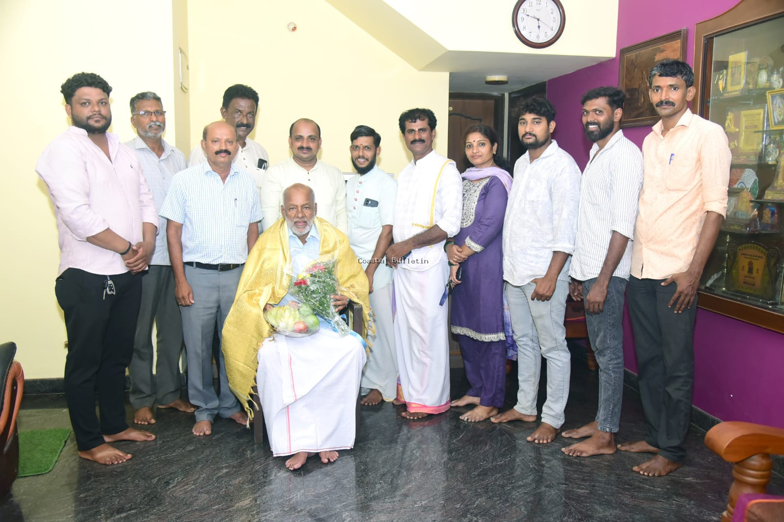 ಬಂಟ್ವಾಳ :ಕುಲಾಲ ಯುವ ವೇದಿಕೆಯಿಂದ ಬಿ. ಮೋಹನ್ ರಿಗೆ ಗೌರವಭಿನಂದನೆ.