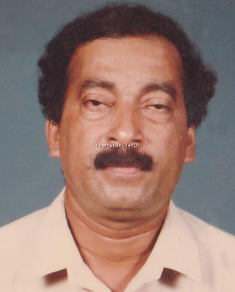 ಬಿ.ಸಿ.ರೋಡು: ಹಿರಿಯ ಉದ್ಯಮಿ ಅಣ್ಣಪ್ಪ ಬಂಗೇರ ನಿಧನ.