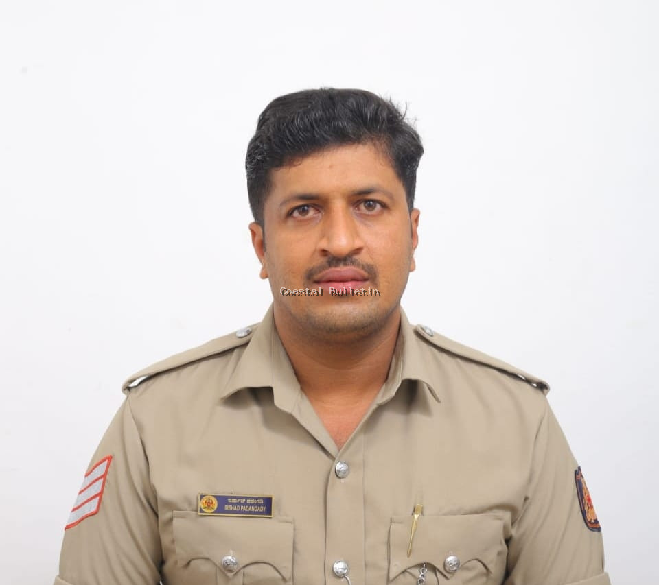 ಬಂಟ್ವಾಳ ನಗರ ಪೋಲೀಸ್ ಠಾಣೆಯ ಇರ್ಷಾದ್ ಪಡಂಗಡಿಗೆ ಮುಖ್ಯಮಂತ್ರಿ ಪದಕ.