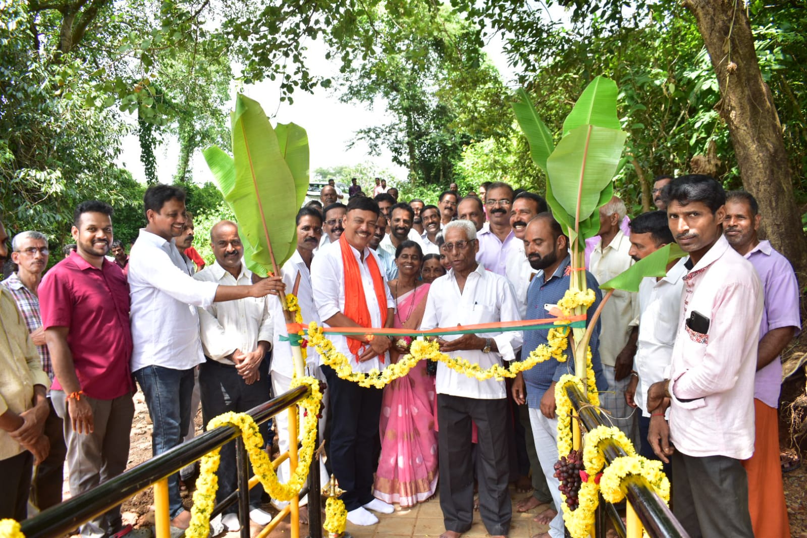 ಕಳ್ಳಿಗೆ : ರೂ 20 ಲಕ್ಷ  ಅನುದಾನದ ಕಾಲು ಸೇತುವೆ ಶಾಸಕ ರಾಜೇಶ್ ನಾಯ್ಕ್ ರಿಂದ ಉದ್ಘಾಟನೆ.