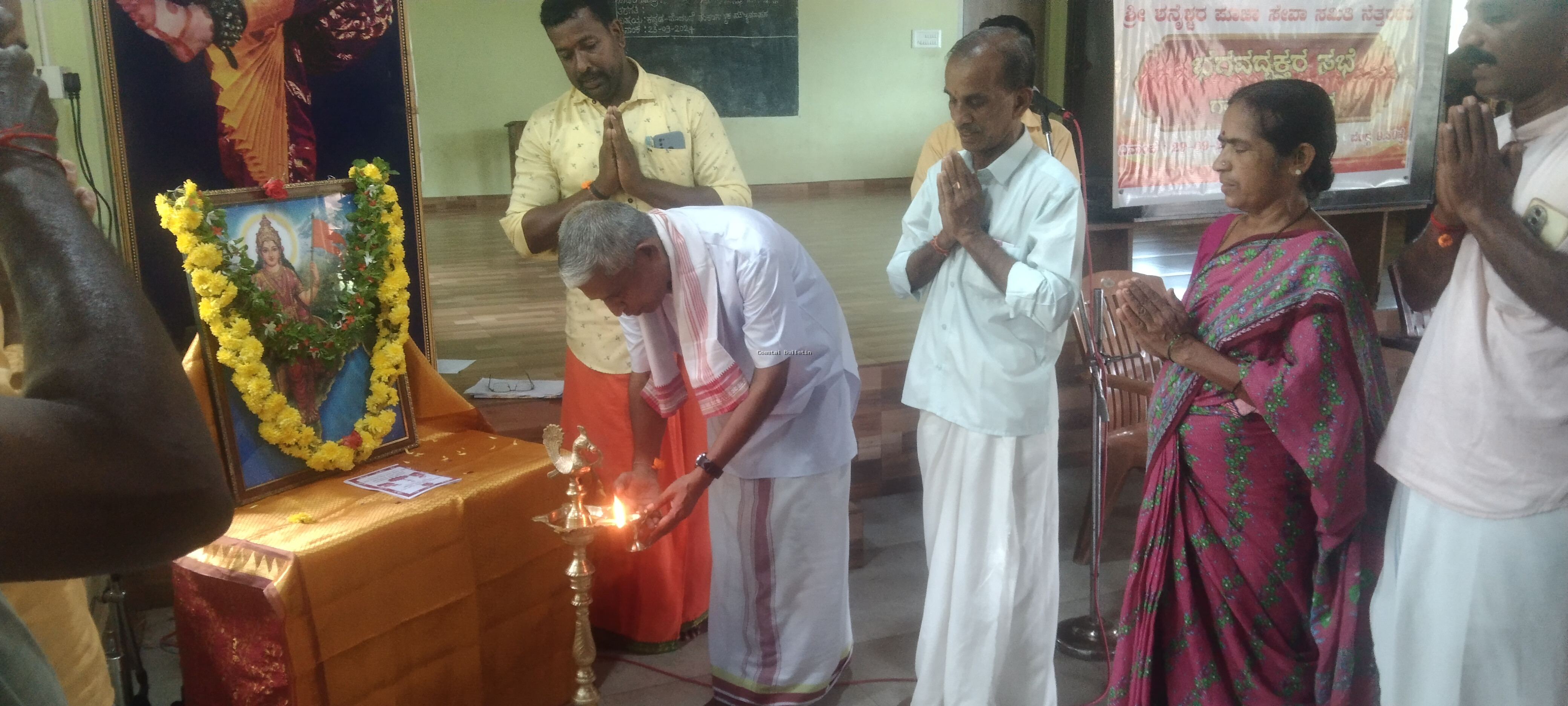 ನೆತ್ತರಕೆರೆ :ಗ್ರಾಮ ಸಮಾವೇಶ ಹಾಗೂ ಶ್ರೀ ಶನೈಶ್ಚರ ಪೂಜಾ ಸೇವಾ ಸಮಿತಿ ರಚನಾ ಸಭೆ.