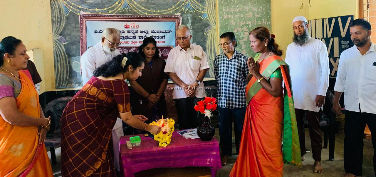 ಕೊಡಂಗೆ: ಸರಕಾರಿ ಶಾಲೆಯಲ್ಲಿ ಮಕ್ಕಳಿಗೆ ಸಾಹಿತ್ಯ ಸ್ವರಚನೆ ಪ್ರೇರಣಾ ಕಮ್ಮಟ.