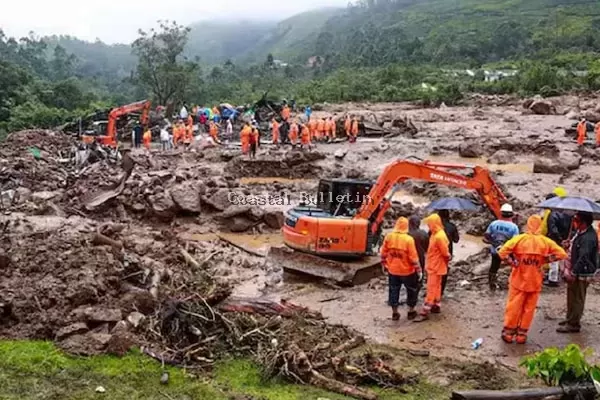 ವಯನಾಡು: ರಣಭೀಕರ ಮಳೆಗೆ ಭೂಕುಸಿತ; ಸಾವಿನ ಸಂಖ್ಯೆ 70ಕ್ಕೆ ಏರಿಕೆ.