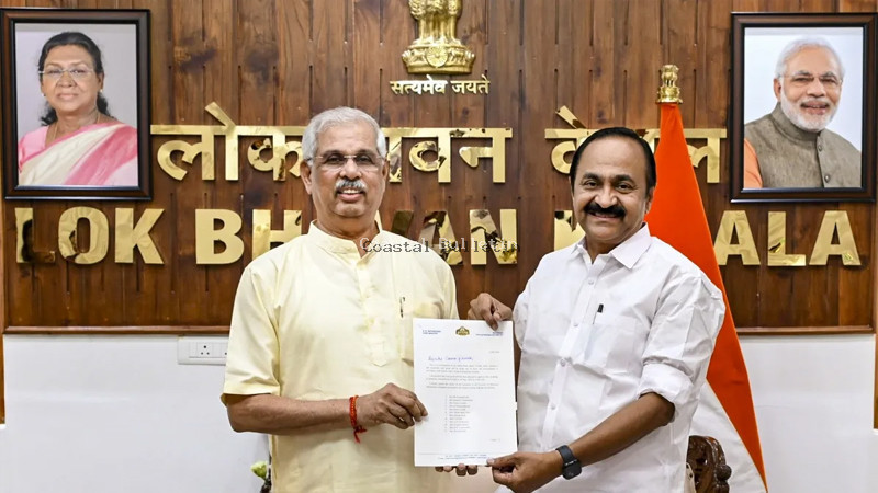 ಕೇರಳ ಸಿಎಂ ಆಗಿ ವಿ.ಡಿ ಸತೀಶನ್&zwnj;, 20 ಸಂಪುಟ ಸಚಿವರಿಂದ ಇಂದು ಪ್ರಮಾಣ ಸ್ವೀಕಾರ