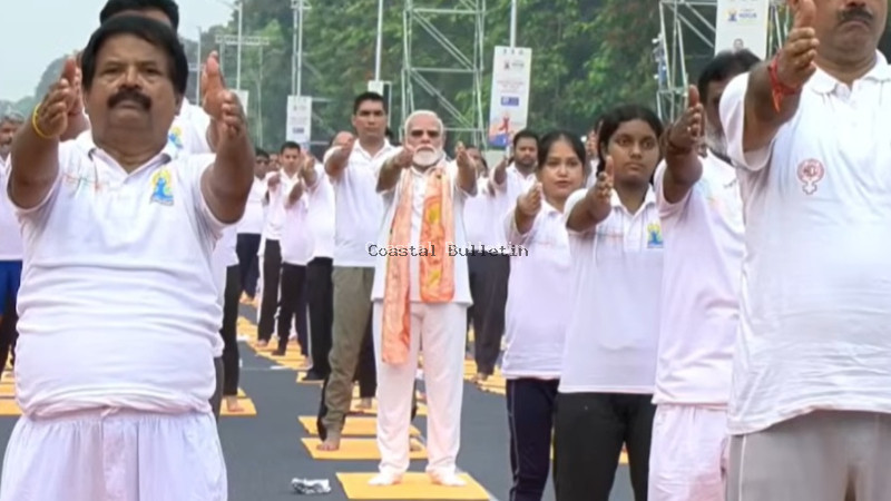 YOGA DAY| ಯೋಗವು ಕೇವಲ ದೈಹಿಕ ಕಸರತ್ತಲ್ಲ, ಇದು ಮಾನವ ಚೇತನದ ಅದ್ಭುತ ಅಭಿವ್ಯಕ್ತಿ: ಮೋದಿ