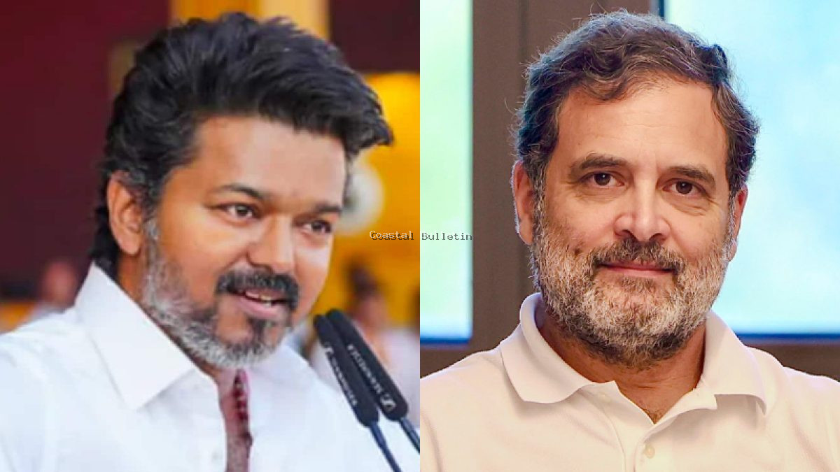 ತಮಿಳುನಾಡು ಗೆದ್ದ ಟಿವಿಕೆಗೆ ವಿಶ್&zwnj; ಮಾಡಿದ ಮೋದಿ, ರಾಹುಲ್&zwnj; ಗಾಂಧಿಗೆ ಧನ್ಯವಾದ ತಿಳಿಸಿದ ವಿಜಯ್&zwnj;