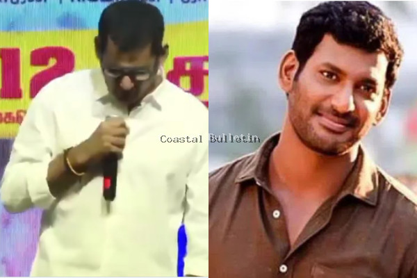 ಹೇಗಿದ್ದ ವಿಶಾಲ್ ಹೇಗಾದ್ರು; ನಡುಗುತ್ತ, ಮಾತನಾಡಲೂ ತಡಬಡಾಯಿಸಿದ ನಟ, ಆಗಿದ್ದೇನು?
