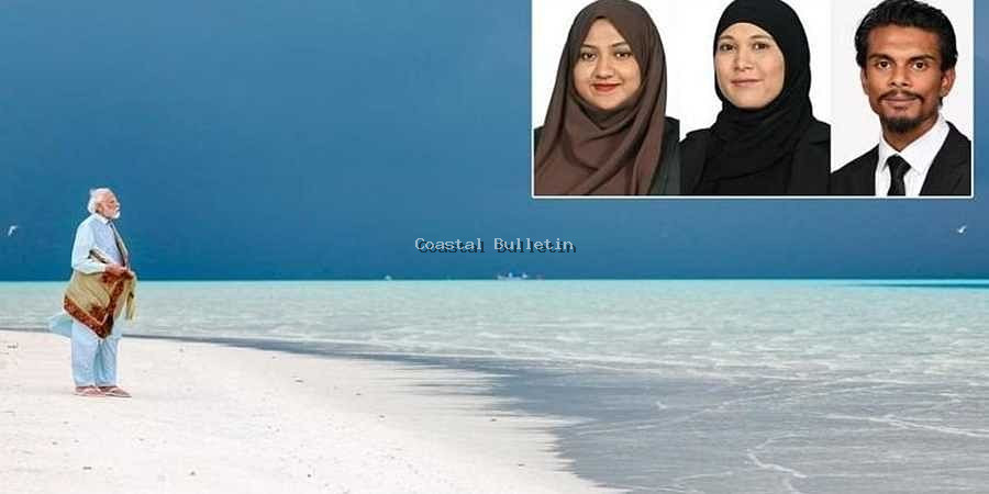 ಪ್ರಧಾನಿ ವಿರುದ್ಧ ವಿವಾದದ ಹೇಳಿಕೆ ನೀಡಿದ ಮಾಲ್ಡೀವ್ಸ್  ಸಚಿವರ ಅಮಾನತು.