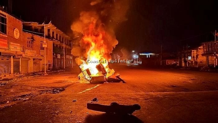 ಮಣಿಪುರದಲ್ಲಿ ಹೆಚ್ಚಿದ ಹಿಂಸಾಚಾರ; 7 ಜಿಲ್ಲೆಗಳಲ್ಲಿ ಕರ್ಫ್ಯೂ ಜಾರಿ, ಇಂಟರ್ನೆಟ್ ಸ್ಥಗಿತ