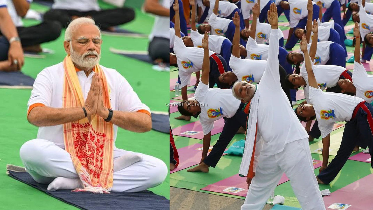 ಯೋಗ ಒಬ್ಬರಿಗಾಗಿ ಅಲ್ಲ, ಎಲ್ಲರಿಗಾಗಿ: ವಿಶಾಖಪಟ್ಟಣಂನಲ್ಲಿ ಪ್ರಧಾನಿ ಮೋದಿ ಮಾತು