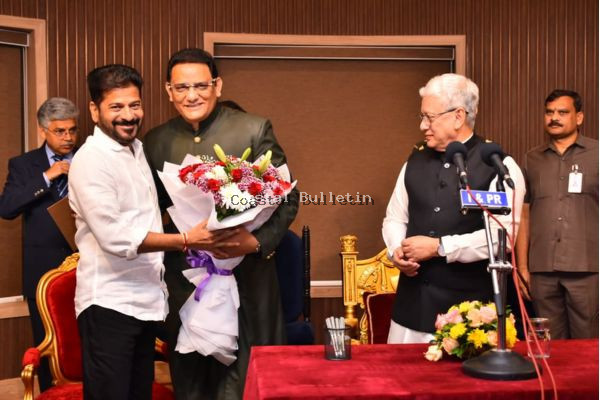 ತೆಲಂಗಾಣ ಸರ್ಕಾರದ ಸಚಿವರಾಗಿ ಪ್ರಮಾಣವಚನ ಸ್ವೀಕರಿಸಿದ ಮೊಹಮ್ಮದ್ ಅಜರುದ್ದೀನ್