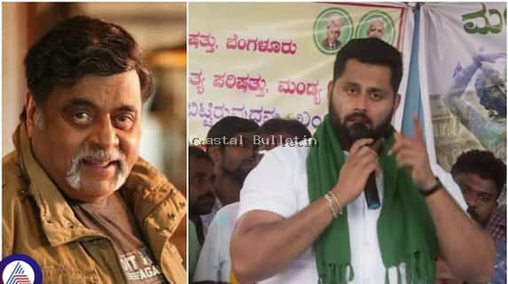ಕಾವೇರಿ ವಿವಾದ ಹೆಚ್ಚುತ್ತಿರುವ ಪ್ರತಿಭಟನೆಗಳು- ಅಪ್ಪನಂತೆಯೇ ಪ್ರತಿಭಟನೆ ಮಾಡುತ್ತಿರುವ ಅಭಿಷೇಕ್ ಅಂಬರೀಶ್.