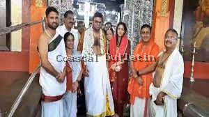 ಅಮಿತ್ ಶಾ ಸುಪುತ್ರ ಬಿಸಿಸಿಐ ಕಾರ್ಯದರ್ಶಿ ಜಯ್ ಶಾ ಕುಕ್ಕೆ ಸುಬ್ರಹ್ಮಣ್ಯ ಕ್ಷೇತ್ರಕ್ಕೆ ಭೇಟಿ 