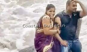 ಮಕ್ಕಳ ಎದುರೇ ಸಮುದ್ರದಲೆಯಲ್ಲಿ ಕೊಚ್ಚಿ ಹೋದ ತಾಯಿ