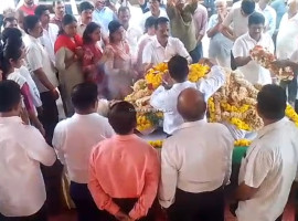 ಸಹಕಾರ ಕ್ಷೇತ್ರದ &lsquo;ಭೀಷ್ಮ&rsquo; ಶತಾಯುಷಿ ಬಿ.ಎಸ್. ಕುಲಾಲ್ ರಿಗೆ ಗಣ್ಯರ ಅಂತಿಮ ನಮನ.