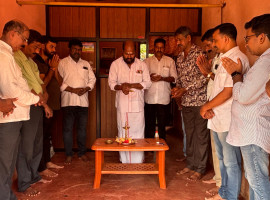 ಕಳ್ಳಿಗೆ:ಶ್ರೀ ಶಾರದಾ ಪೂಜಾ ರಜತ ಮಹೋತ್ಸವದ ಸಿದ್ಧತೆಗೆ ಚಾಲನೆ.  ದರಿಬಾಗಿಲಿನಲ್ಲಿ ಮಹೋತ್ಸವದ ಕಾರ್ಯಾಲಯ ಉದ್ಘಾಟನೆ.