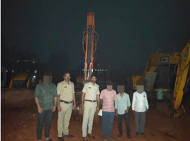 ವಿಟ್ಲ: ಕರೋಪಾಡಿಯಲ್ಲಿ ಅಕ್ರಮ ಕೆಂಪುಕಲ್ಲು-ಮಣ್ಣುಗಣಿಗಾರಿಕೆ ಮೇಲೆ ಪೊಲೀಸ್&zwnj; ದಾಳಿ; ವಾಹನ, ಯಂತ್ರೋಪಕರಣಗಳ ವಶ