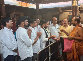 ಪ್ರಧಾನಿ ನರೇಂದ್ರ ಮೋದಿ ಸುಧೀರ್ಘಾವಧಿ ಆಡಳಿತ ಸೇವೆ: ಶ್ರೀ ಕ್ಷೇತ್ರ ಪೊಳಲಿಯಲ್ಲಿ ವಿಶೇಷ ಪೂಜೆ, ಸಿಹಿ ಹಂಚಿ ಸಂಭ್ರಮ.