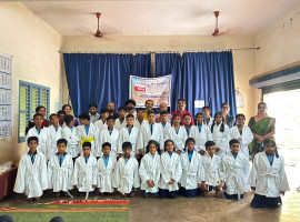 ಬ್ರಹ್ಮರಕೂಟ್ಲು: ಸರ್ಕಾರಿ ಶಾಲೆಯಲ್ಲಿ ಉಚಿತ ಕರಾಟೆ ತರಬೇತಿಗೆ ಚಾಲನೆ  ಕರಾಟೆ ದೈಹಿಕ,ಮಾನಸಿಕ ಸದೃಢತೆಯನ್ನು ಬೆಳೆಸುವ ಕಲೆ: ರಾಜೇಶ್ ಮಂಜೇಶ್ವರ.