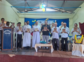ಮೊಡಂಕಾಪು:ದೀಪಿಕಾ ಪ್ರೌಢಶಾಲೆಯಲ್ಲಿ "ವಜ್ರ ದೀಪಿಕಾ" ಸ್ಮರಣ ಸಂಚಿಕೆ ಬಿಡುಗಡೆ.