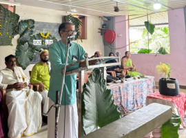 ಕಲಾಬಾಗಿಲು: ಬುರೂಜ್ ಶಾಲೆಯಲ್ಲಿ ಆಟಿದ ಲೇಸ್ ಕಾರ್ಯಕ್ರಮ.&nbsp;&nbsp;&nbsp;&nbsp;&nbsp;&nbsp;&nbsp;&nbsp;&nbsp;&nbsp;&nbsp;&nbsp;&nbsp;&nbsp;&nbsp;&nbsp;&nbsp;&nbsp;&nbsp; ಹಿಂದೆ ಆಟಿ ಆಚಣೆಯಲ್ಲ, ಪ್ರಕೃತಿ ಸಹಜ ಬದುಕು-ಗೋಪಾಲ ಅಂಚನ್.
