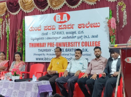 ತುಂಬೆ ಪದವಿ ಪೂರ್ವ ಕಾಲೇಜು: ಕಾಲೇಜು ವಿದ್ಯಾರ್ಥಿ ಸಂಸತ್ತು ಉದ್ಘಾಟನೆ
