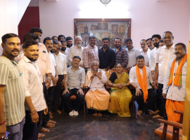 ಬಿ ಜೆ ಪಿ ಬಂಟ್ವಾಳ ಮಂಡಲದಿಂದ ವಿಶೇಷ ಸಂಪರ್ಕ ಅಭಿಯಾನ.  ಹಿಂದುತ್ವ ಮತ್ತು ಅಭಿವೃದ್ಧಿಗೆ ಬಿಜೆಪಿ ಹೊರತು ಬೇರೆ ಪಕ್ಷವಿಲ್ಲ: ಕ್ಯಾಪ್ಟನ್ ಬ್ರಿಜೇಶ್ ಚೌಟ.